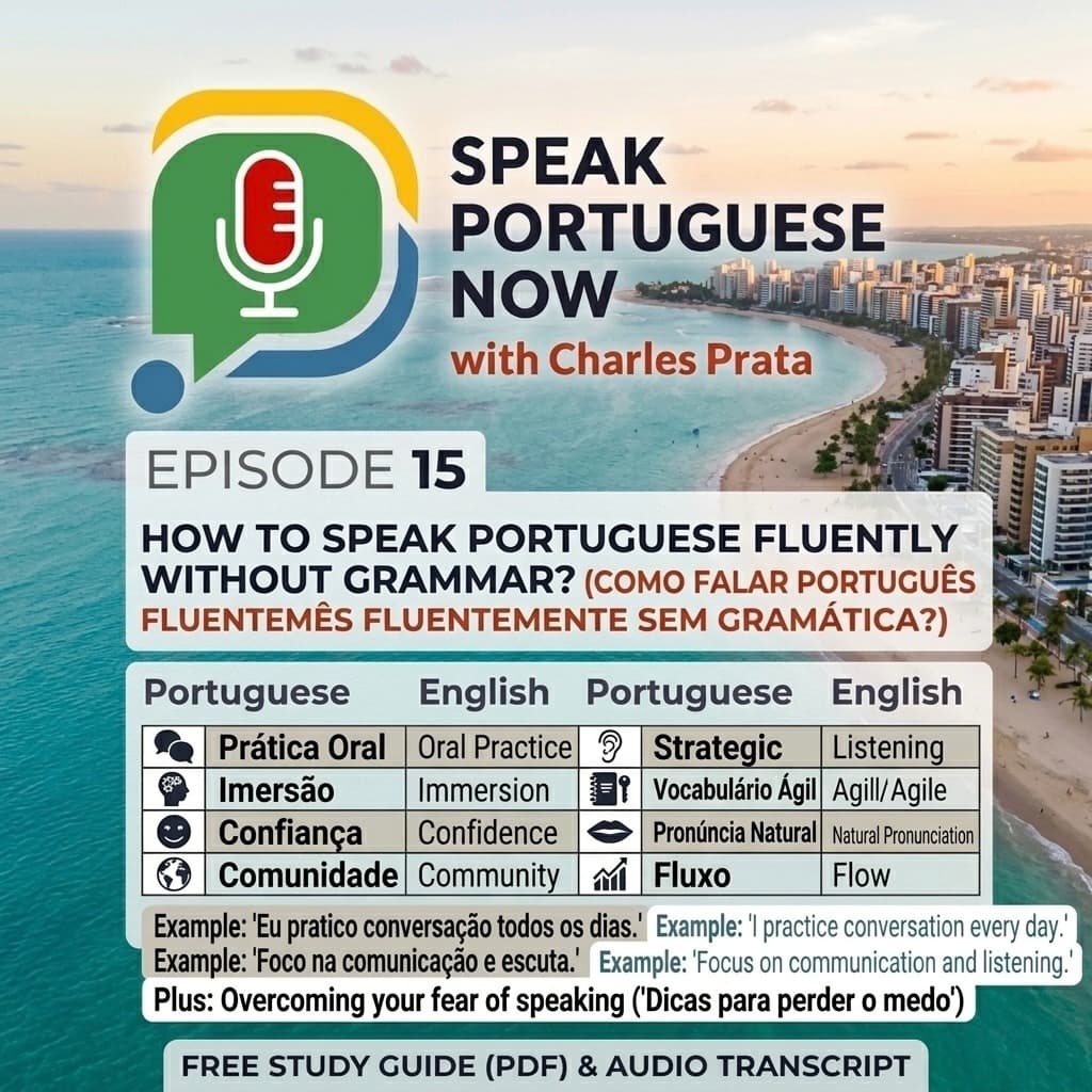 Como falar Português fluentemente sem gramática