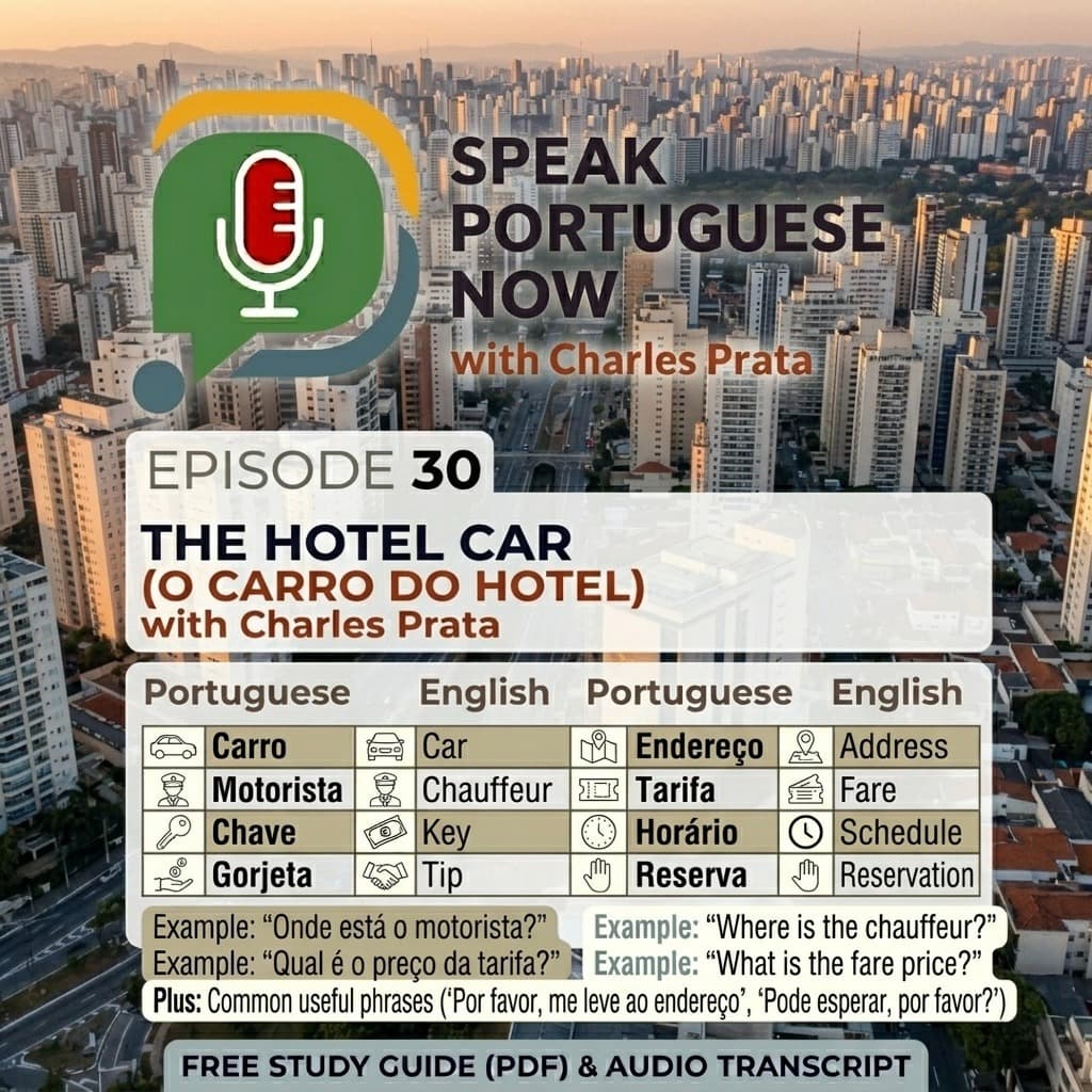 O carro do hotel