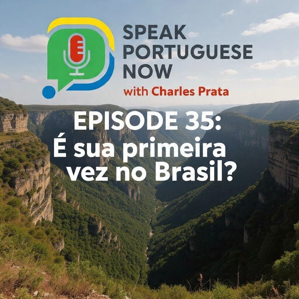 É sua primeira vez no Brasil