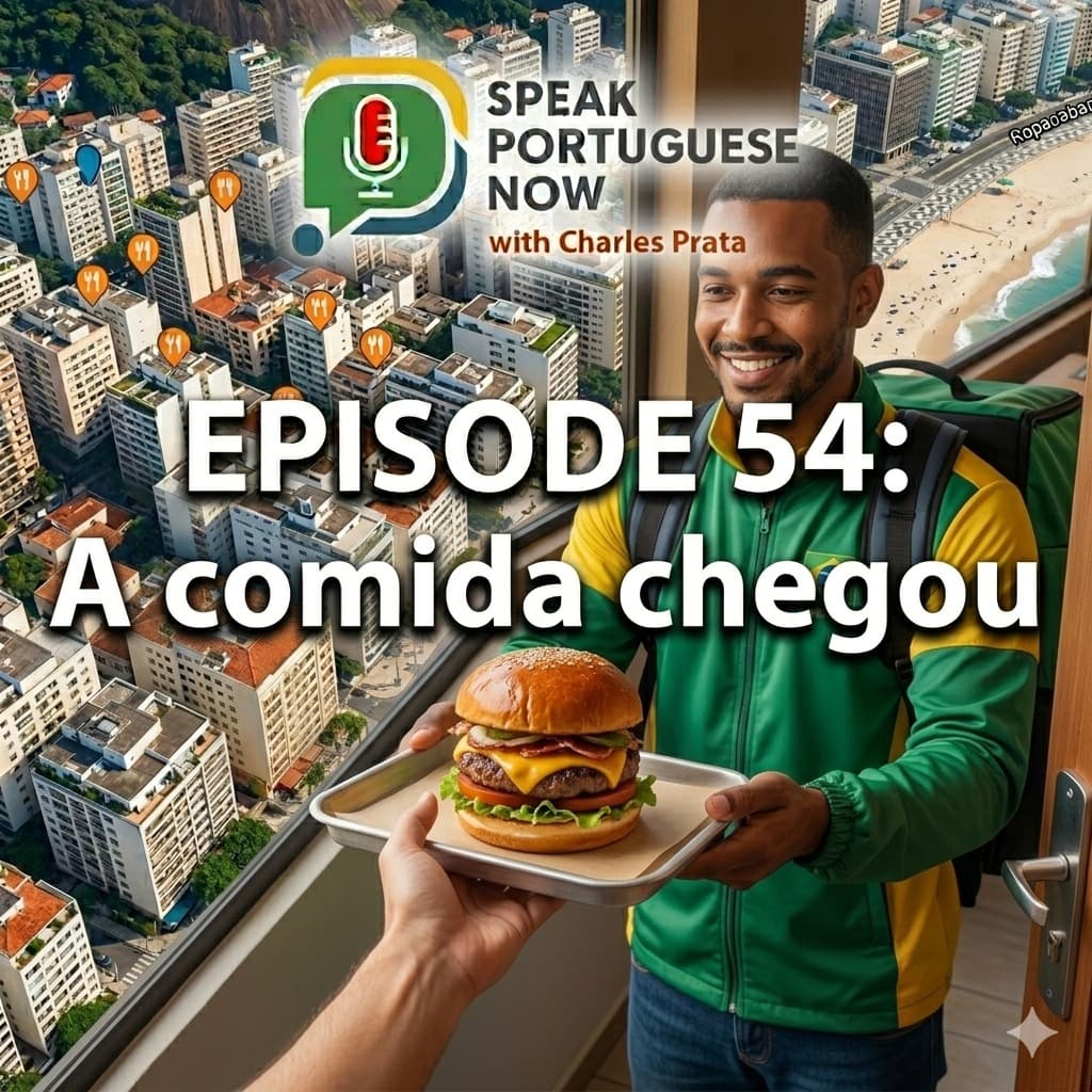 A comida chegou
