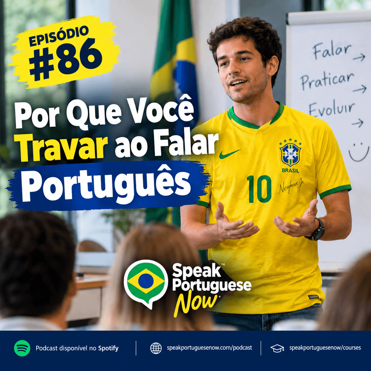 Por que voce trava ao falar Portugues